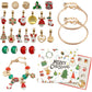🎅 DIY 24 napos karácsonyi visszaszámláló naptár karkötő szett
