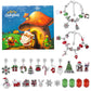 🎅 DIY 24 napos karácsonyi visszaszámláló naptár karkötő szett