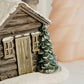 🏠 Faház Tölcséres Kandalló füstölgő kéménnyel 🎄 Tökéletes karácsonyi ajándék