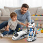 Újratölthető átalakítható vonat robot játék