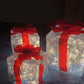 Ragyogó karácsonyi ajándékdoboz-díszek