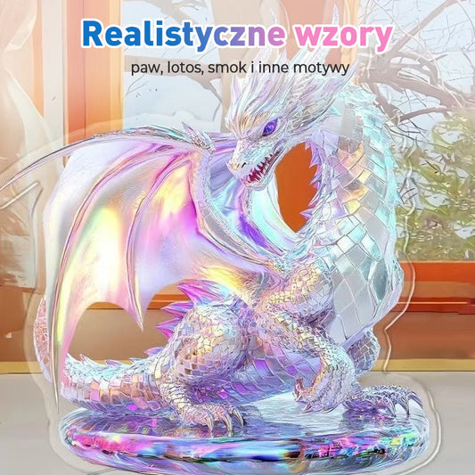 【✨1 + 1 ingyenes】Akrylowa kolorowa figurka zwierzęca na biurko