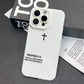 Matt iPhone tok keresztmintával