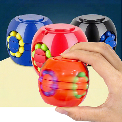 【✨ 1 + 1 ingyenes 】Forgatható mágikus kocka golyókkal – Antistress puzzle játék