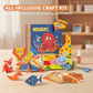 🧒 Fejlesztő origami, háromdimenziós kézműves DIY, CPC+CE kettős tanúsítvánnyal ✨ Utánvéttel