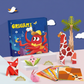 🧒 Fejlesztő origami, háromdimenziós kézműves DIY, CPC+CE kettős tanúsítvánnyal ✨ Utánvéttel