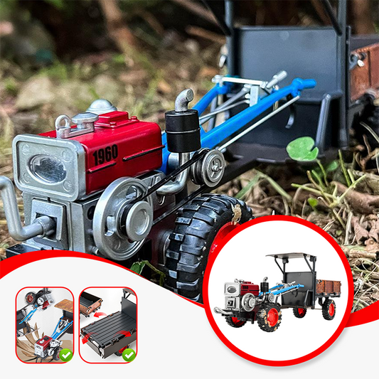 Gyerekeknek szóló retro traktor játékmodell