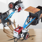 Gyerekeknek szóló retro traktor játékmodell