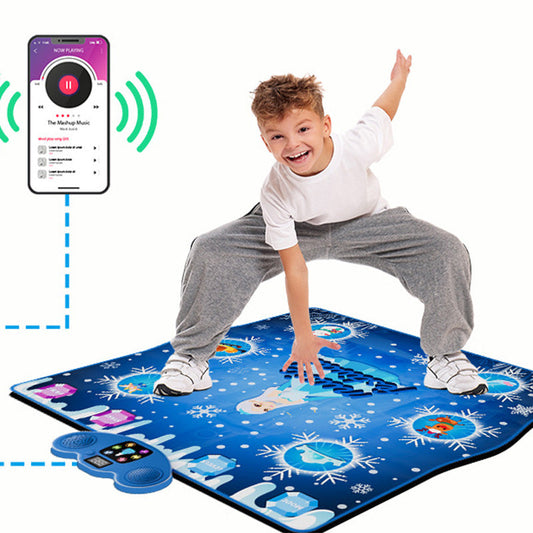 Világító zenei táncszőnyeg Bluetooth-kapcsolattal