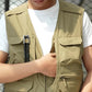 Könnyű és lélegző, több zsebbel ellátott outdoor mellény