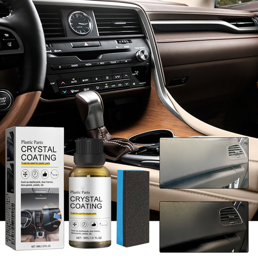 【✨ 1 + 2 ingyenes】Műanyag alkatrészek Kristálybevonat szivaccsal