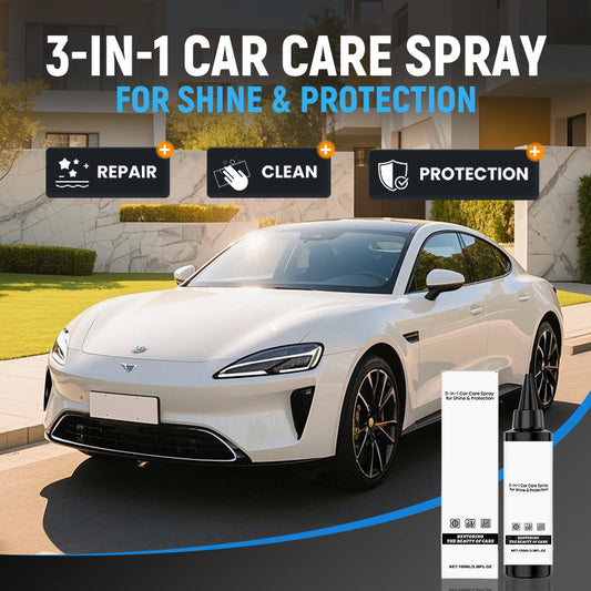 🚗 3 az 1-ben autóápoló spray, amely políroz, fényesít és véd is 🛡️