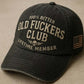 【Old Fuckers Club】 Stílusos retro baseball sapka, hűvös, merész hangulattal