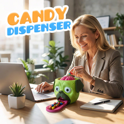 Zombie Pug Candy Dispenser