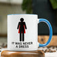 400 ml-es kerámia bögre feminista, önbizalmat növelő mintával