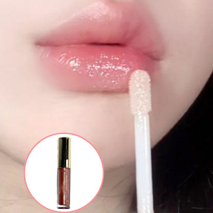 【✨ 1 + 1 ingyen】Hydrating High-Gloss Glittery Lip GlossHidratáló, magasfényű, csillogó ajakfény