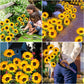 🌻 50% OFF NOW! ☀️ Waterproof Solar Sunflower Lights – Realistic Petals, IP65 Weatherproof & 8-12H Auto Glow ✨