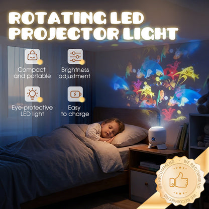 2026 Dinamikusan forgó LED projektor lámpa