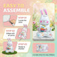 【✨ 1 + 1 ingyenes -  2 db】🐰Óriási 3D álló nyuszi léggömb önálló ünnepi hangulatot teremt
