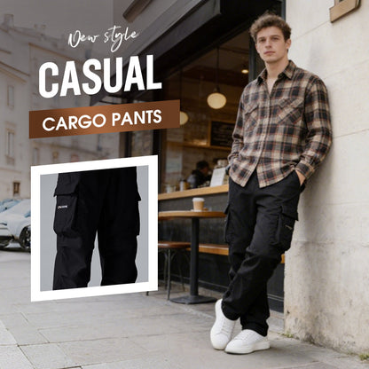 👖🎒 JETZT 50% RABATT! Lässige Herren-Cargohose – Mit mehreren Taschen & figurbetonter Passform ✨