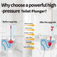 Nagynyomású dugattyú WC-khez és lefolyókhoz