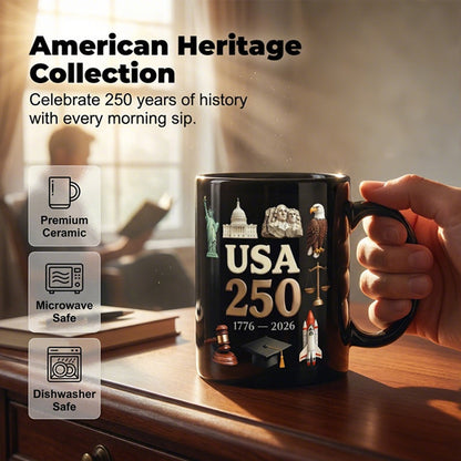330 ml-es „American 250th Anniversary” kávéscsésze