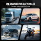 ⏰🔋 12V 6A Intelligens autós akkumulátortöltő – Impulzusos javítástechnológia, automatikus karbantartás és kéntelenítés 🚗⚡
