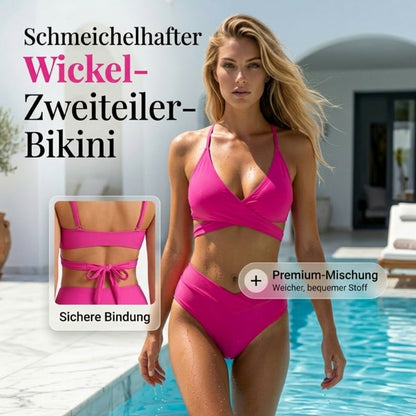 Női bikini szett – szexi, kényelmes, állítható vállpántokkal