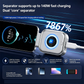 🔋 AI-vezérelt automatikus kikapcsolás, teljes feltöltés után automatikus leválasztás, Android és iOS készülékekhez egyaránt ✅ Utánvéttel