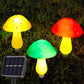 🍄 Napenergiás LED gomba alakú tündérfüzér【✨ Utánvétes fizetés, visszatérítés lehetséges】