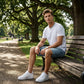 🧊 2026-os új modell: jégszálas farmerrövidnadrág