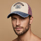 🧢 Retro 66-os út motorkerékpáros baseball sapka