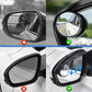 🚗 360°-ban állítható, kis kerek tükörrel ellátott integrált visszapillantó tükör