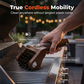 🍢Új BBQ-tisztítókefe | Rozsdamentes acél görgős, LED-es világítással🌿