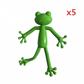 🐸 Béka alakú növényállvány szilikon rögzítő