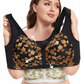 【✨1 + 1 ingyen - 2 db】👙 A–F kosárméretű, extra nagy méretű, kényelmes, elöl kapcsos melltartó