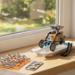 🚀 DIY – 13 az 1-ben napelemes robot összeállítása