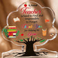 Premium Acrylic Plaque for Teacher Appreciation