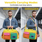 Casual Color Block Overnight Bag