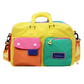 Casual Color Block Overnight Bag