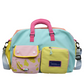 Casual Color Block Overnight Bag