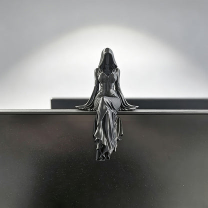 🧜‍♀️ A Halálasszony-szobor elegáns gótikus stílusban