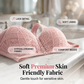 Wireless Front Closure Comfort Cotton Bra