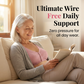 Wireless Front Closure Comfort Cotton Bra