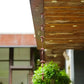 Decorative Mushroom Rain Chain for Gutter