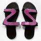 Women's Rhinestone Flat Slide Sandals