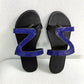 Women's Rhinestone Flat Slide Sandals
