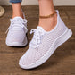 👟☁️ Női szellős kötött sétálócipő –✨ Pehelykönnyű és puha, amely garantálja a fáradhatatlan lépteket egész nap 🚶‍♀️