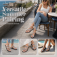 Women's Rhinestone Butterfly Slide Sandals