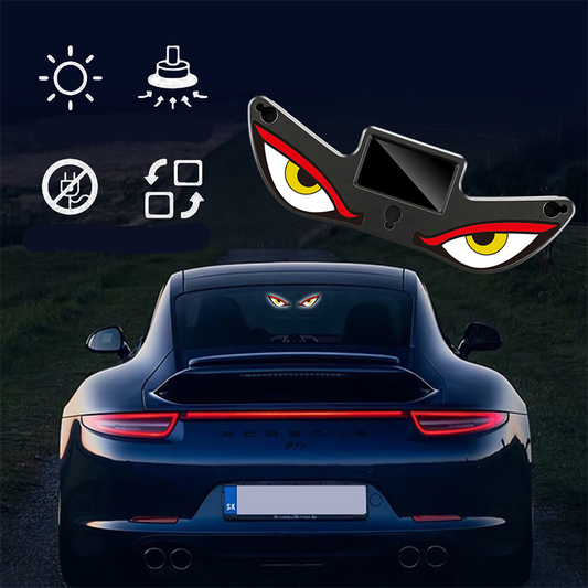 【✨1 + 1 ingyen 】👿 Napenergiával működő „Ördögszem” LED-es autó figyelmeztető lámpa